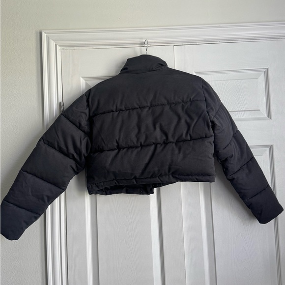 Brand: Pink Soda Sport - Gray Cropped Jacket Size XS - Picture 3 of 3